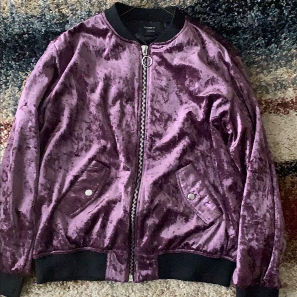 Purple jacket